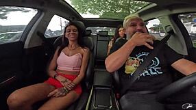 Hot Latina Milf Promises Passion In Car - Nany Braga