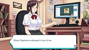 Lets Play With Gamer Girl Stephanie In Cute Outfit