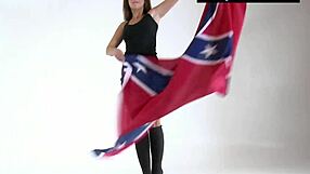 kurganova shows amazing flexibility in naked yoga performance