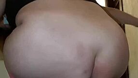 blonde busts ass while friend watches tv