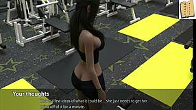 Shauna enjoys giving oral sex at the gym in WVM 96