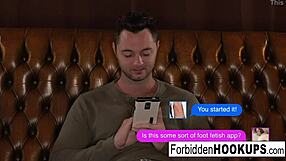 Bored step-siblings engage in blowjob and fucking