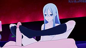 Minori Hanasato and Kanade Yoisaki intense creampie sex in Project Sekai hentai