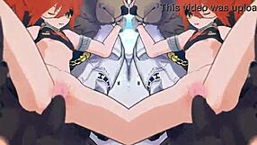 zeneless sluts get creampied in hentai style