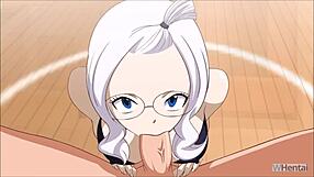 Mirajane in Fairy Tail Hentai Game with Epic Anal Fucking