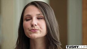 hey, that anal-loving college student seduces her professor with pussy play