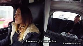 muscled dude fucks tanned cab driver outdoors