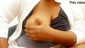 asian big boobs aunty with sexy tits teasing