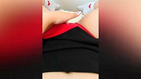 i watch my young stepsister masturbate her wet pussy through red panties at home