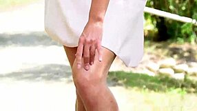 i’m obsessed with suzanna a stripping outdoors