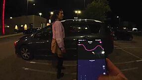 Step-Brother Controls Lovense Toy in Public Play Session