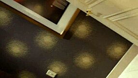 Hot Model in Heels Drops Lingerie to Reveal Naked Tits and Hairy Pussy