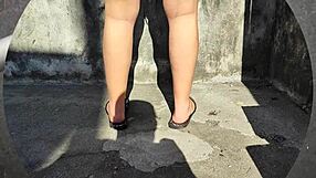 Vagninho and Pamela Pantera almost fuck outdoors