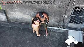 Vagninho and Pamela Pantera almost fuck outdoors