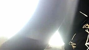 crazy bitch doing a wild striptease, ripping clothes off live for her fans