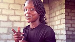 crazy bitch doing a wild striptease, ripping clothes off live for her fans