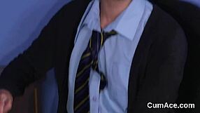 i get jizz shot on my face sucking all the cum