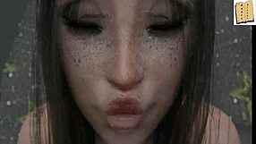 Shauna Sucks Big Cock at Gym!