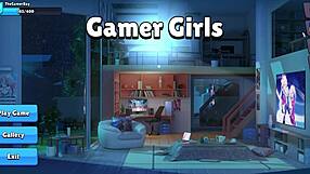 Lets Play With Gamer Girl Stephanie In Cute Outfit