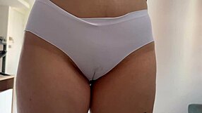 Colombian Ex-Girlfriend Shows Dirty Panties In Homemade Video