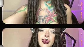 check out this goth girl compilation with farting and squirting