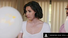 Casey Calvert's sneaky sex turns into gangbang with in-laws