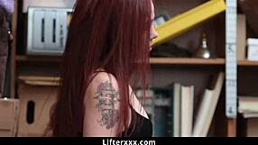 Cassidy Michaels Feels Intense Pleasure in Back Room Office