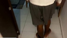 Olhei Tornozeleira Cuzinho Piscou