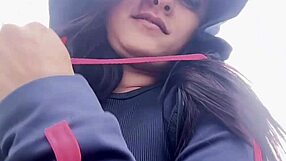 Caught Curvy Novinha with Monster Cock on the Beach?