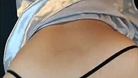 Horny teen neighbor wife fucked while husband works