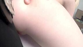 busted thief joseline kelly spreads legs for sex in shop