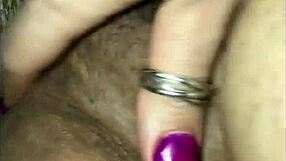 touching my wet pussy with toys 😍