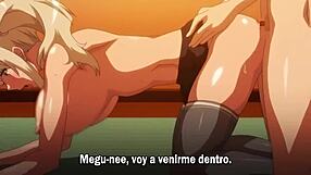 cartoon milf gets wild in hentai blowjob action. this anime babe knows no limits in ecchi scenes.