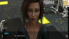 Shauna Sucks Big Cock at Gym!