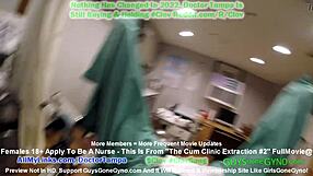 Semen Extraction 2 at Doctor Tampa’s clinic gets wild. Nonbinary medical perverts take him for cum collection in full movie.