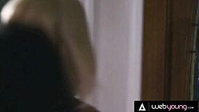 Petite teens Jane and Jessie engage in hardcore lesbian sex