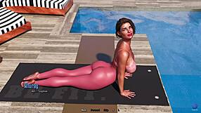 3D animated porn game with stepmom and big tits