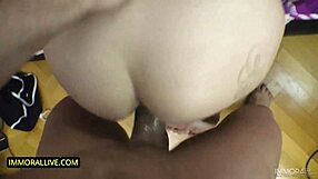 Hair Down to Her Perfect Round Ass Cam Model Makes Deal with Stepfather