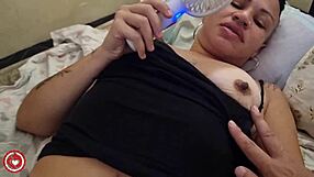 i teased him but he fucked my pussy at the pole