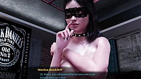 Hey Monica, why are you rubbing that huge cock in the bar in Fashion Business 13? Keep going, girl!