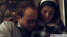 Cute Sally Squirt's Intense Session With Instructor