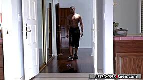 Blonde Fucked Black Guy In The Shower!