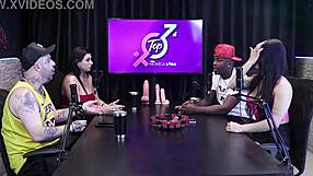 Monica Lima pornodebuut met Jefao en Karen Oliver