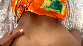 Desi stepsister and stepbrother fuck hard in village bed!