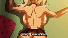 cartoon milf gets wild in hentai blowjob action. this anime babe knows no limits in ecchi scenes.