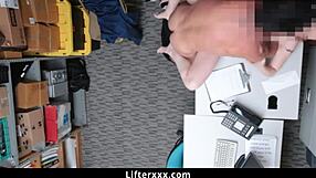 Cassidy Michaels Feels Intense Pleasure in Back Room Office