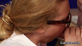 Wacky idol swallows cum in extreme blowbang