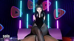 miyabi gets wild in steamy anime hentai action with intense scenes