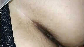 Horny teen neighbor wife fucked while husband works