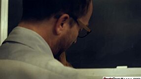 Cute Sally Squirt's Intense Session With Instructor